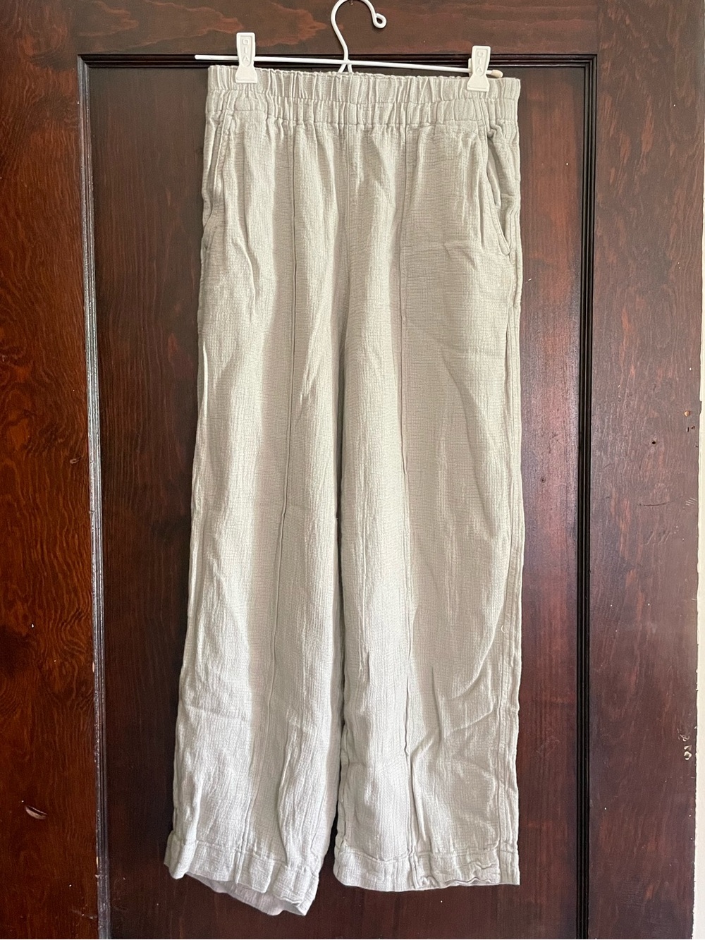 Madewell linen/viscose blend pants size XS